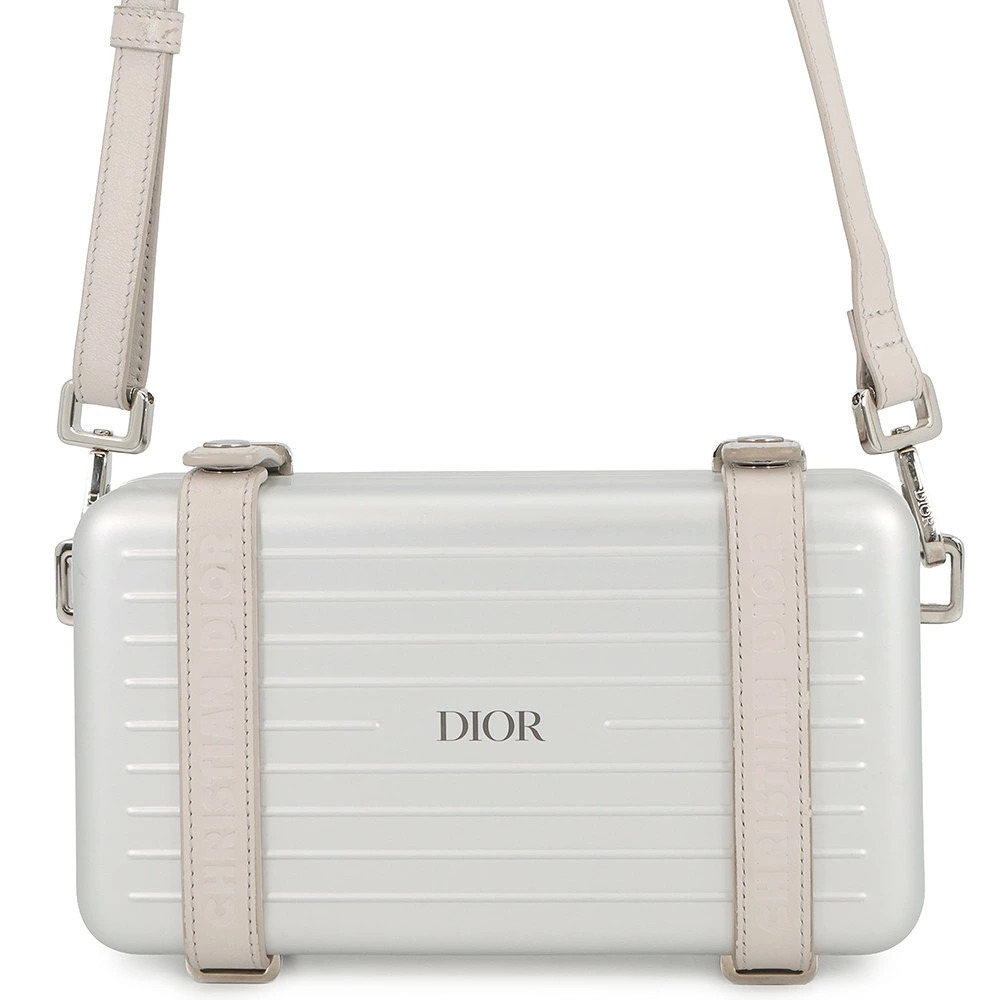 Christian Dior Shoulder Bag Rimowa Collaboration Clutch Aluminum